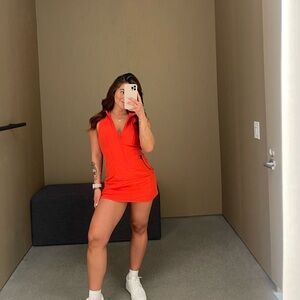 COPY - Alo yoga dress \Alosoft carefree 1/2 zip up . Xs